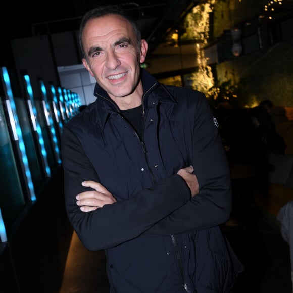 Exclusif - Nikos Aliagas à la Winter Party au rooftop Skybar Paris à l'hôtel Pullman Montparnasse à Paris le 6 décembre 2022. © Rachid Bellak / Bestimage 