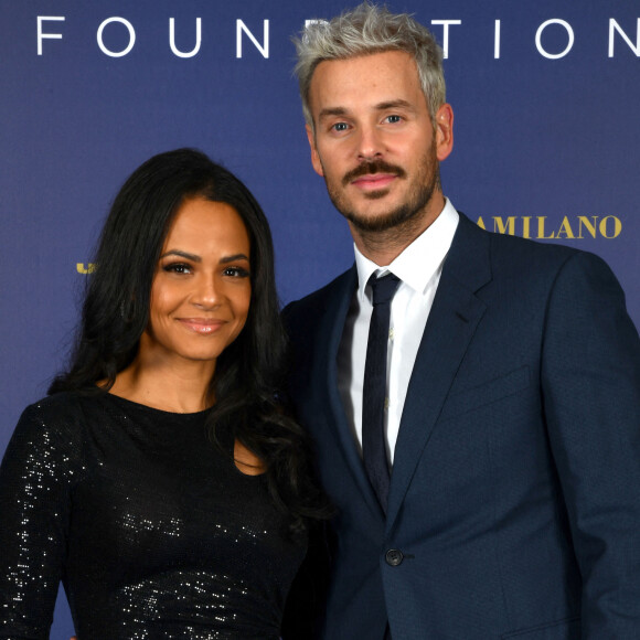 Christina Milian et M. Pokora au gala annuel de la Fondation Elina Svitolina au Yacht Club de Monaco. © Bruno Bebert / Bestimage