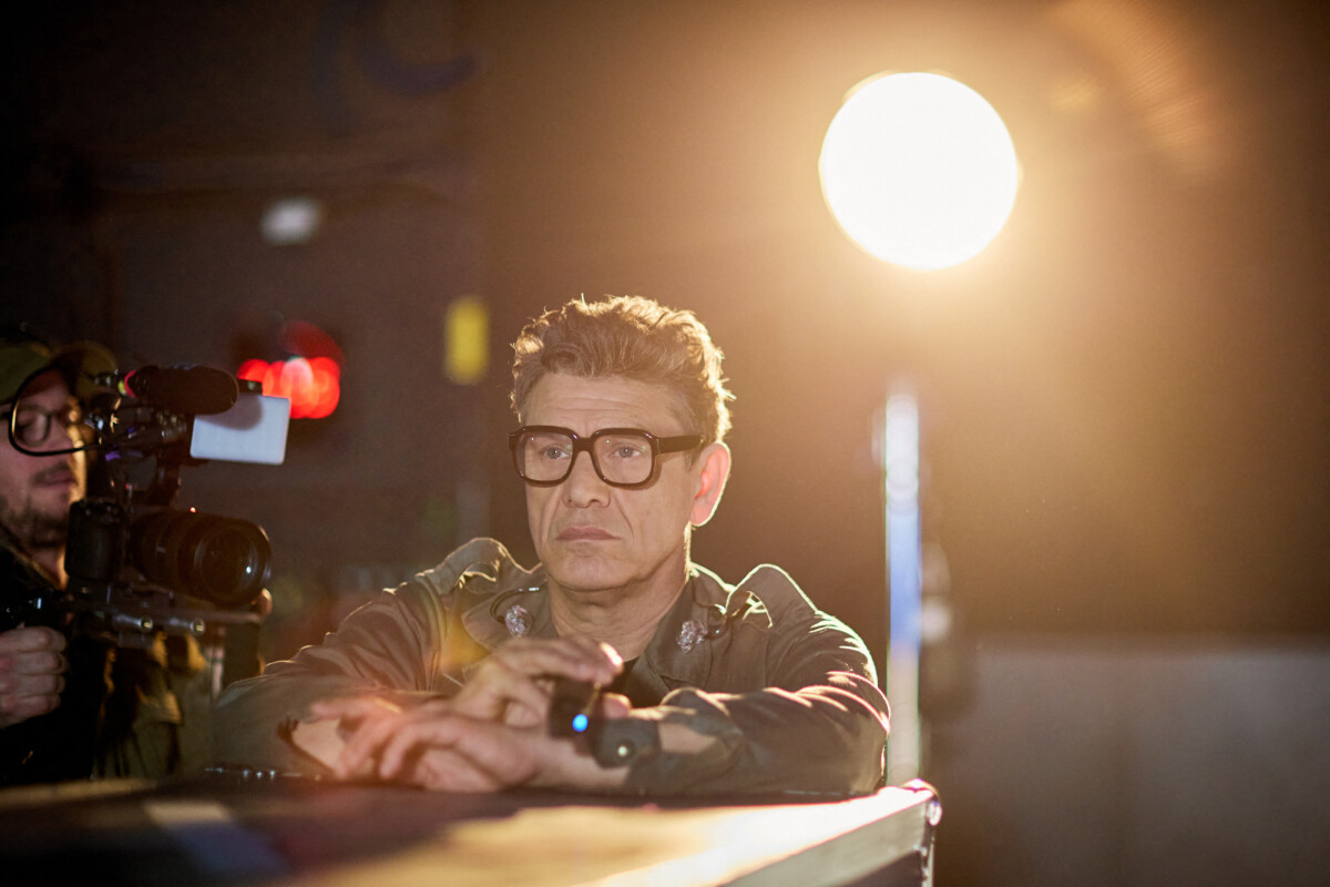 Photo Exclusif Marc Lavoine Backstage Enregistrement de l