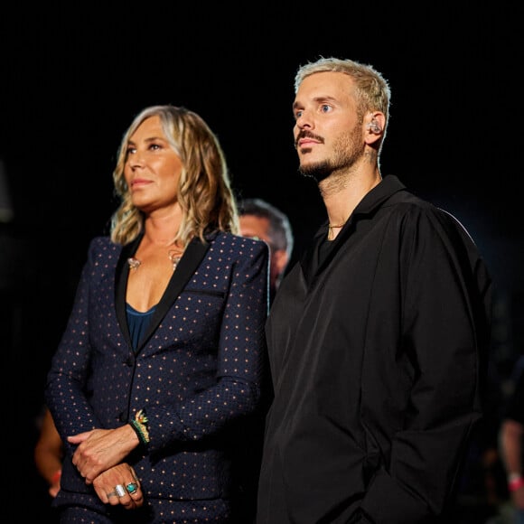 Exclusif - Zazie et M. Pokora (Matt Pokora) - Backstage - Enregistrement de l'émission "Avec Florent, tout le monde ELA" à La Seine Musicale à Paris, diffusée le 1er septembre à 21h10 sur TF1 © Cyril Moreau-Dominique Jacovides / Bestimage 