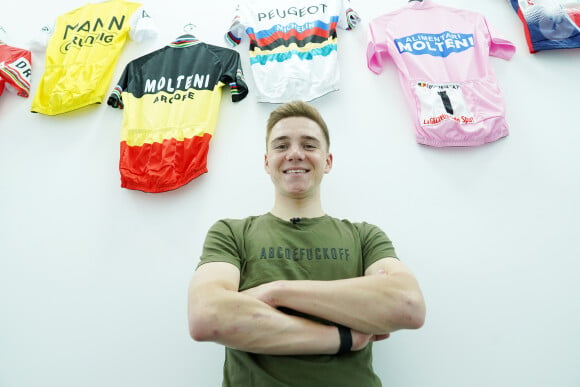 Rendez-vous avec le coureur cycliste Remco Evenepoel à Calp, Espagne le 4 mars 2020. © Acero / Panoramic / Bestimage