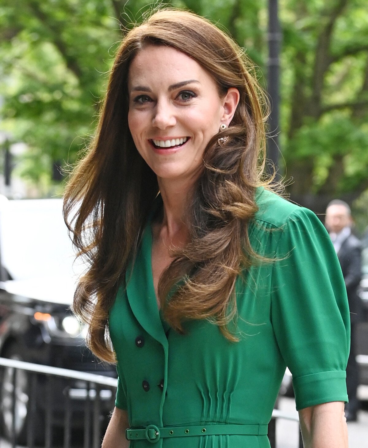 Photo Catherine Kate Middleton Princesse De Galles Arrive Pour Une Visite Au Centre Anna