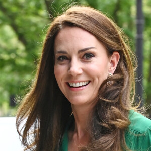 Catherine (Kate) Middleton, princesse de Galles, arrive pour une visite au Centre Anna Freud, un centre de recherche, de formation et de traitement sur la santé mentale des enfants à Londres, Royaume Uni, le 18 mai 2023. 