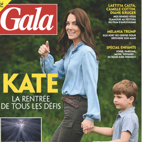 Couverture du magazine Gala paru le jeudi 31 août 2023.