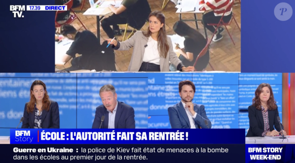 Julie Hammett chahutée par un député pour ses débuts sur BFTMV