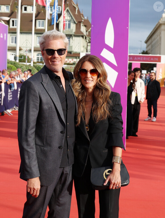 Kyle Eastwood et sa femme Cynthia Ramirez - Les célébrités arrivent à la cérémonie d'ouverture du 49ème Festival du Cinema Americain de Deauville, France, le 1er septembre 2023. © Denis Guignebourg/Bestimage 