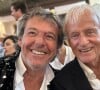 Dave faisait également partie des invités
Jean-Luc Reichmann a partagé plusieurs photos du mariage de Hugues Aufray avec sa femme Murielle sur Instagram le 3 septembre 2023.