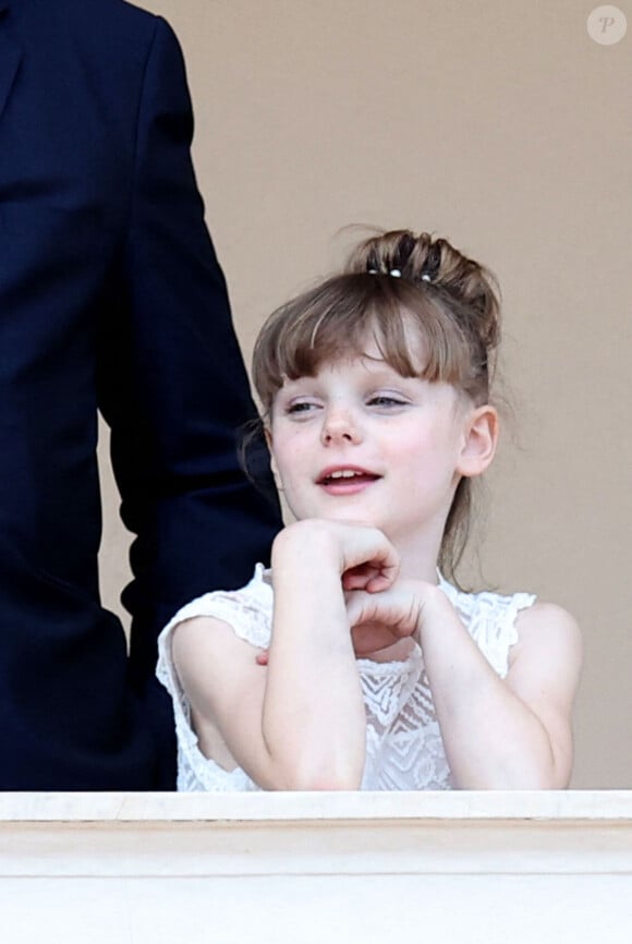 Une compétition qui a réuni des professionnels de la pétanque, des célébrités et des personnalités monégasques.
La princesse Gabriella durant la célébration de la traditionnelle fête de la Saint Jean à Monaco le 23 juin 2023. © Claudia Albuquerque / Bestimage 