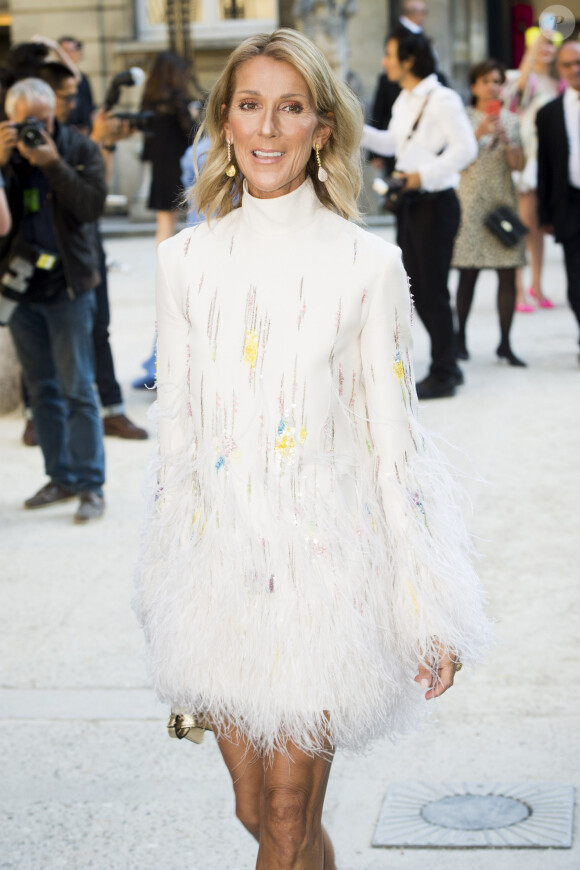 Celine Dion - Arrivées au défilé de mode Haute-Couture automne-hiver 2019/2020 Valentino à Paris le 3 juillet 2019.
