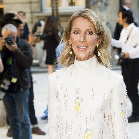 Celine Dion - Arrivées au défilé de mode Haute-Couture automne-hiver 2019/2020 Valentino à Paris le 3 juillet 2019.