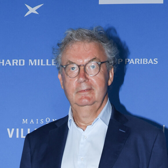 Dominique Besnehard - Arrivées sur le tapis bleu de la 16ème édition du festival du film francophone de Angoulême le 25 août 2023. © Coadic Guirec / Bestimage 