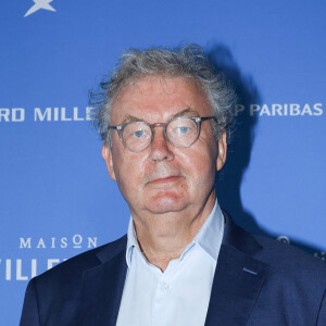 Dominique Besnehard - Arrivées sur le tapis bleu de la 16ème édition du festival du film francophone de Angoulême le 25 août 2023. © Coadic Guirec / Bestimage 