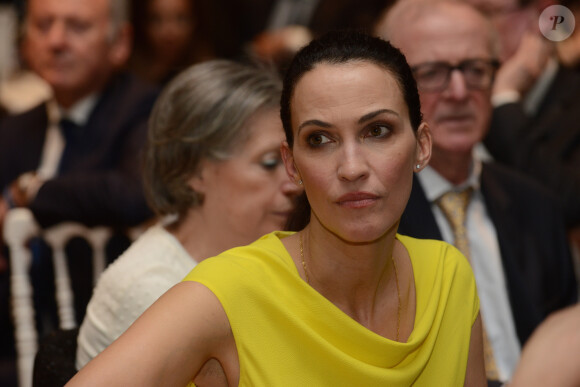 Linda Hardy - 33ème dîner du Crif (Conseil Representatif des Institutions juives de France) au Carrousel du Louvre à Paris, France, le 7 mars 2018. © Erez Lichtfeld / Bestimage 