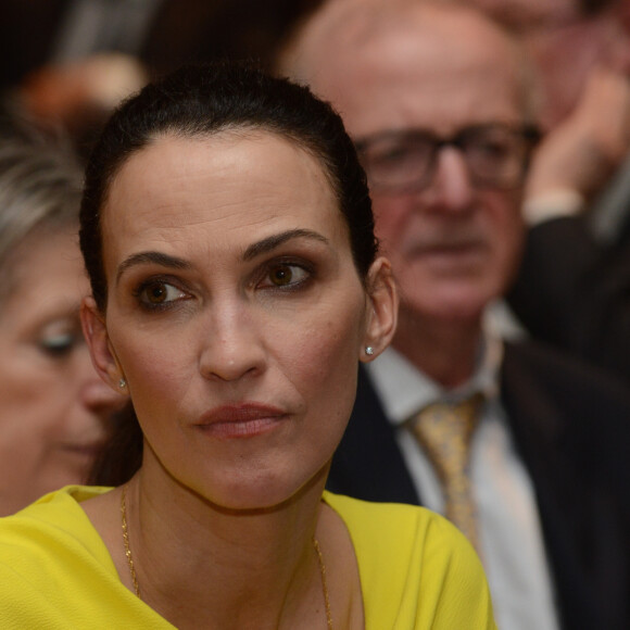 Linda Hardy - 33ème dîner du Crif (Conseil Representatif des Institutions juives de France) au Carrousel du Louvre à Paris, France, le 7 mars 2018. © Erez Lichtfeld / Bestimage 