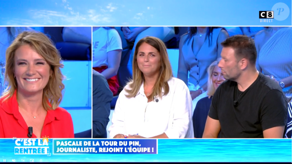 Pascale de la Tour du Pin et Valérie Bénaim sur "TPMP".