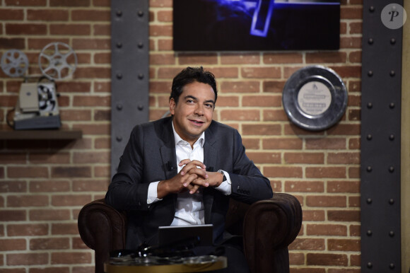 Patrick Cohen - Enregistrement de l'émission Rembob'Ina avec Anne Sinclair le 8 octobre 2019. © JB Autissier / Panoramic / Bestimage