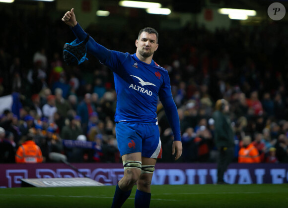 François Cros - Tournoi des 6 Nations, la France remporte son match contre le Pays-de-Galles (13-9) le 11 mars 2022. - © Laurent Layris / Panoramic / Bestimage