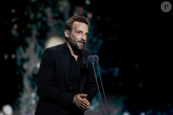 Mathieu Kassovitz lors de la 45ème cérémonie des César à la salle Pleyel à Paris, le 28 février 2020.