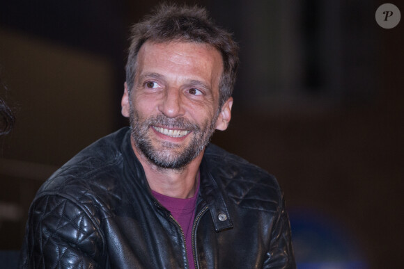 Mathieu Kassovitz participe au festival "Il Cinema in Piazza" à Rome. A cette occasion, le réalisateur et acteur français a raconté la genèse du film à succès "La Haine", qui l'a fait connaître en 1995,  Rome, le 28 juillet 2019.