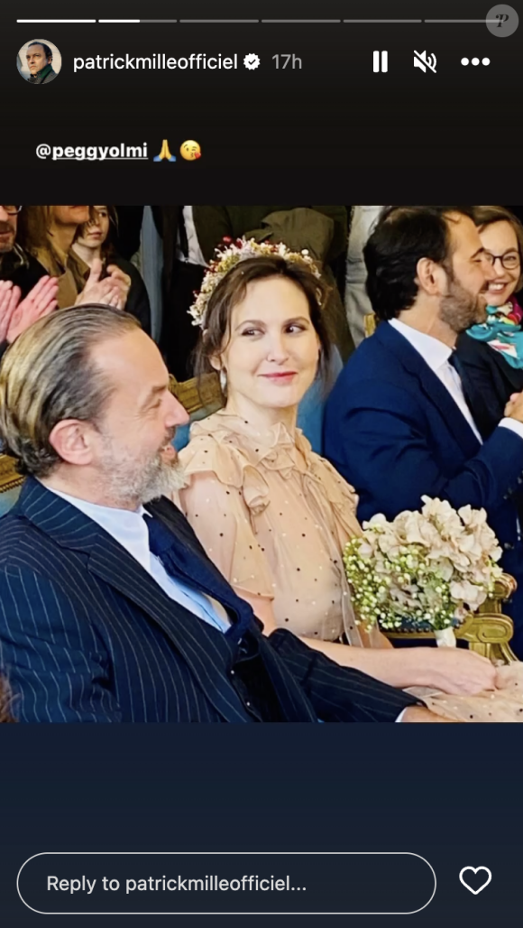 De part son récent mariage avec Justine Lévy
Justine Lévy et Patrick Mille se sont mariés le 11 mars 2023