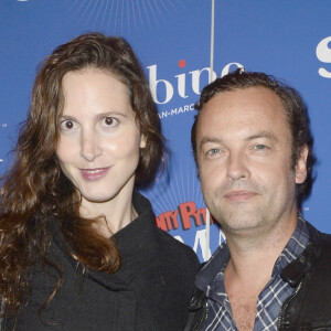 Justine Levy et Patrick Mille - Generale du Spectacle "Spamalot" a Bobino a Paris le 3 octobre 2013.