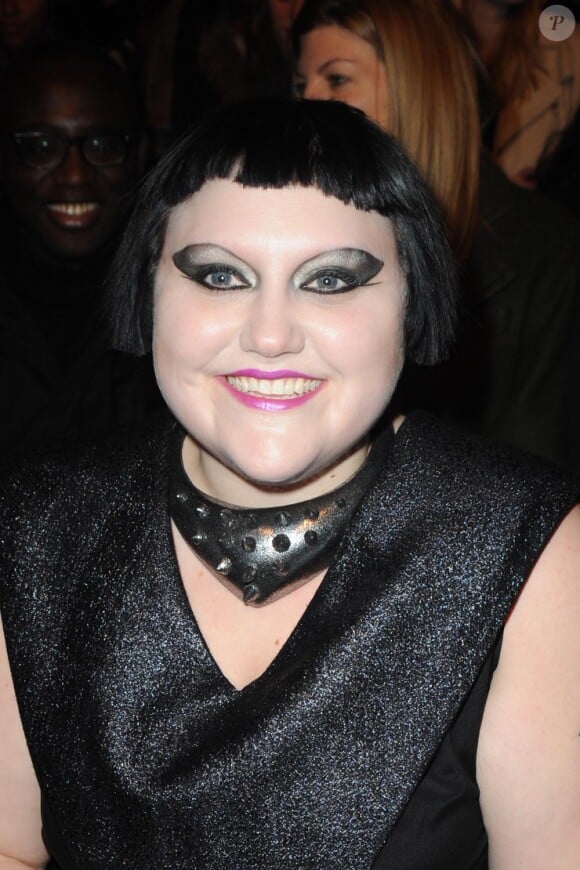Beth Ditto au défilé Karl Lagerfeld le 7 mars 2010
