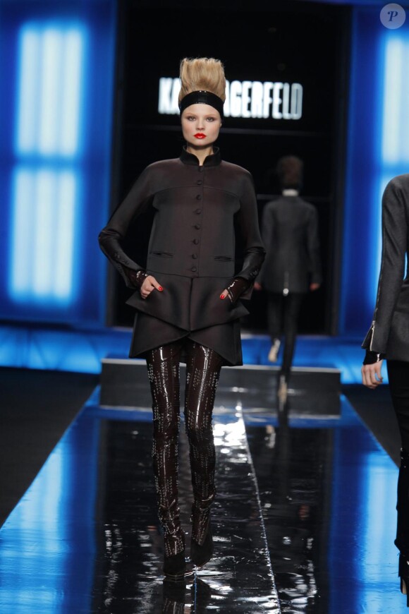 Défilé Lagerfeld à Paris