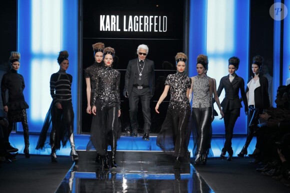 Défilé Lagerfeld à Paris