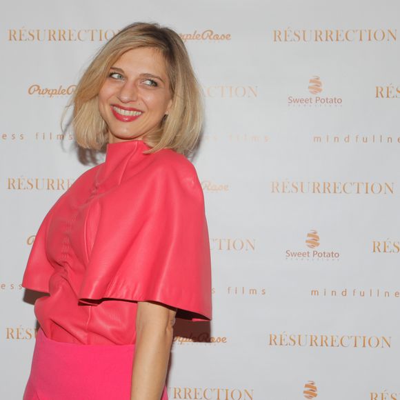 Amandine Bourgeois à la première de "Résurrection" à la SACD (Société des Auteurs et Compositeurs Dramatiques) à Paris, le 25 octobre 2018. © CVS/Bestimage