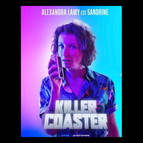"On ne s'engueule pas et on laisse les histoires de famille en dehors. Et ça s'est très bien passé."
Alexandra Lamy dans la série "Killer Coaster".