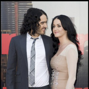 Katy Perry et Russell Brand à Londres en avril 2011