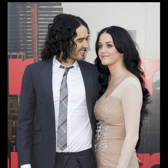Katy Perry et Russell Brand à Londres en avril 2011