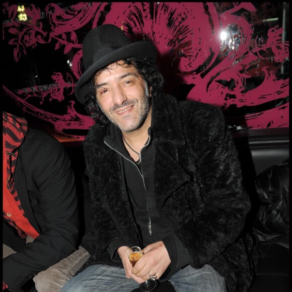 Rachid Taha - Soirée Barbara Bui au VIP Room de Paris durant la semaine de la mode.