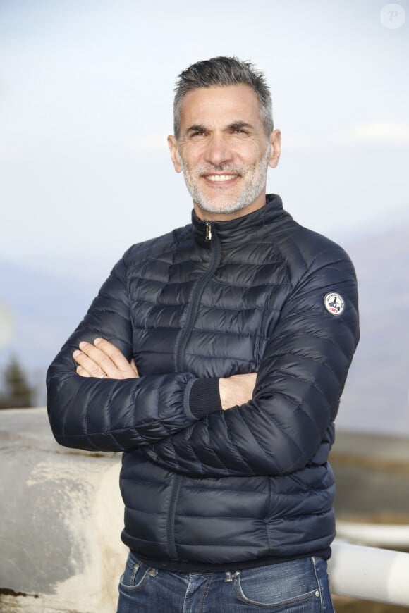 Patrick Guérineau s'était déjà confié sur la difficulté à être papa célibataire et sur le fait que cela impliquait d'avoir "une vie à flux tendu". 
Patrick Guérineau de Camping Paradis - Photocall lors du 22ème Festival des créations télévisuelles de Luchon, le 8 février 2020. 