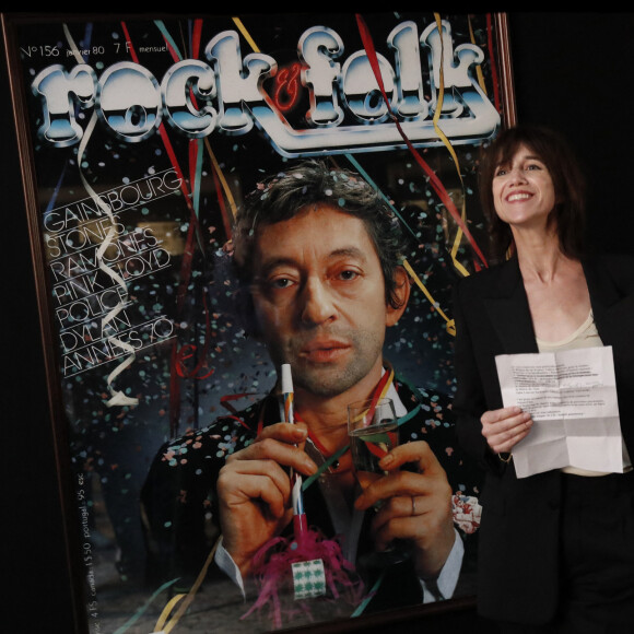 Charlotte Gainsbourg lors de l'inauguration de la Maison Gainsbourg, rue de Verneuil à Paris le 14 septembre 2023.  © Alain Guizard / Bestimage