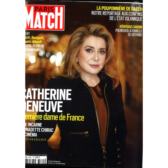 Couverture du "Paris Match" du jeudi 21 septembre 2023