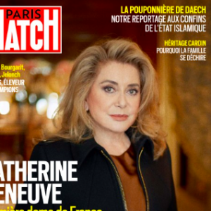 Couverture du magazine "Paris Match" du jeudi 21 septembre 2023