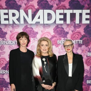 Sara Giraudeau, Catherine Deneuve, Lea Domenach - Avant-première du film "Bernadette" au cinéma "UGC Normandie" à Paris. Le 13 septembre 2023 © Coadic Guirec / Bestimage  