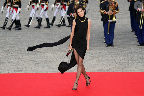 Charlotte Gainsbourg - Dîner d'Etat au château de Versailles en l'honneur de la visite officielle du roi Charles III d'Angleterre et de la reine consort Camilla Parker Bowles de 3 jours en France. Le 20 septembre 2023 