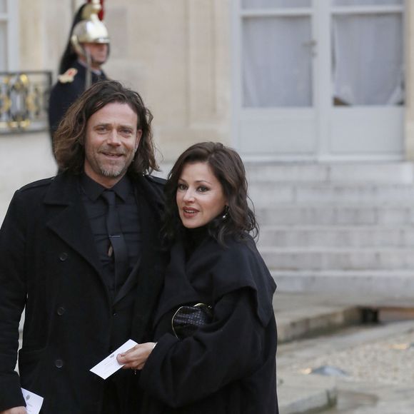 "Nous ne sommes pas parvenus à évoluer ensemble, ce qui arrive à des millions de gens", a explique Tina Arena dans les colonnes de "Gala"
Tina Arena et Vincent Mancini - Dîner d'Etat en l'honneur du gouverneur australien Peter Cosgrove au palais de l'Elysée à Paris, le 26 avril 2016. © Alain Guizard/Bestimage