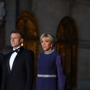 Un hommage plus que parfait !
Toast et discours lors du dîner d'Etat au château de Versailles en l'honneur de la visite officielle du roi et de la reine d'Angleterre en France le 20 septembre 2023. © Imago / Panoramic / Bestimage 