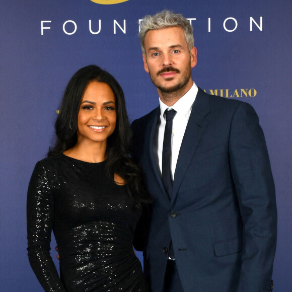 L'Américaine de 41 ans s'est affichée avec un crop top transparent
Exclusif - Christina Milian et son mari M. Pokora (Matt Pokora) - Photocall du gala annuel de la Fondation Elina Svitolina au Yacht Club de Monaco.