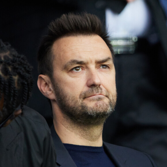 Cyril Lignac - People lors du match de football Ligue 1 Uber Eats PSG Vs Ajaccio (5-0) au Parc des Princes à Paris le 13 mai 2023. © Cyril Moreau / Bestimage
