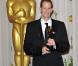 Pete Docter, laurÃ©at pour LÃ -haut, dans la ''press room'' des Oscars le 7 mars 2010
