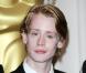 Macaulay Culkin dans la ''press room'' des Oscars le 7 mars 2010