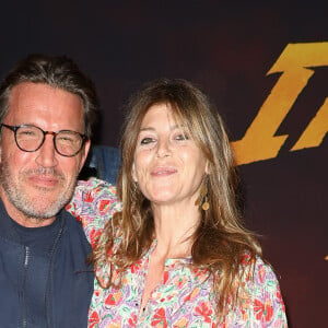 Benjamin Castaldi et sa femme Aurore Aleman - Première du film "Indiana Jones et le Cadran de la destinée" au cinéma Le Grand Rex à Paris le 26 juin 2023. © Coadic Guirec/Bestimage