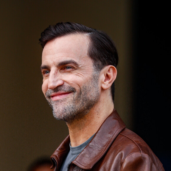 Nicolas Ghesquière - Arrivées au défilé Paco Rabanne prêt à porter femme Printemps/Été 2024 lors de la Fashion Week de Paris (PFW), au Palais de Tokyo, à Paris, France, le 28 septembre 2023. © Christophe Clovis/Bestimage 