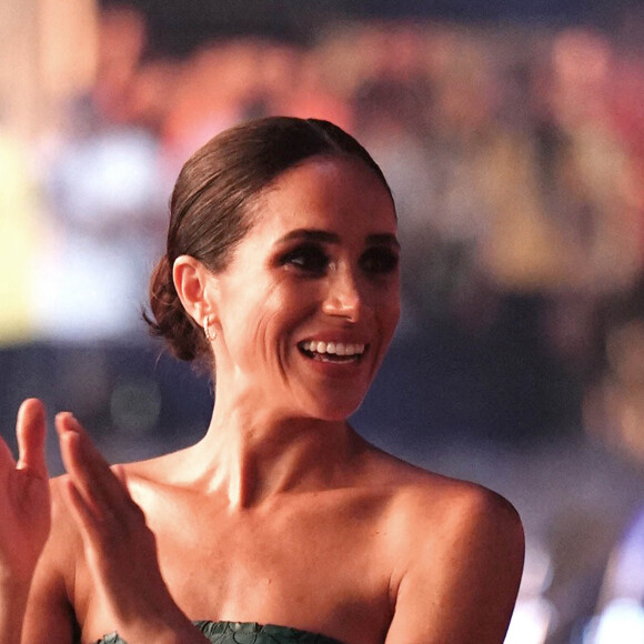 Meghan Markle, duchesse de Sussex lors de la cérémonie de clôture des Invictus Games 2023 à Dusseldorf le 16 septembre 2023