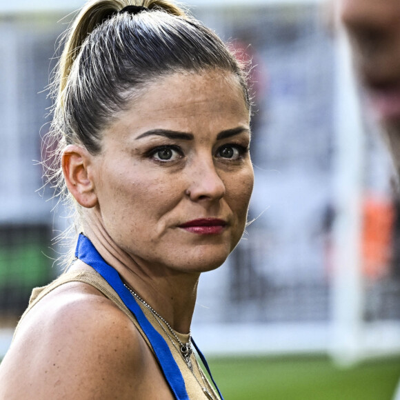 Laure Boulleau - Match de championnat de Ligue 1 Uber Eats opposant le Toulouse FC (TFC) et le Paris Saint-Germain (PSG) (1-1) au stade TFC à Toulouse, France, le 19 août 2023. Le match s'est terminé sur un match nul 1-1. © Thierry Breton/Panoramic/Bestimage