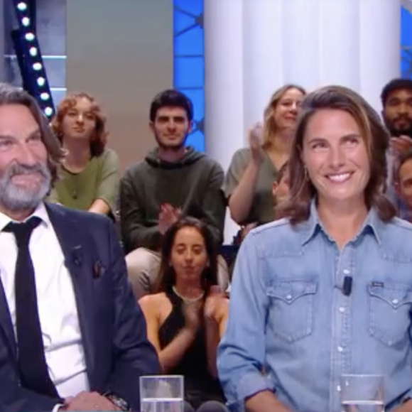 Alessandra Sublet et Yann Barthès s'écharpent sur le plateau de "Quotidien", TMC.